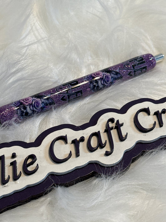 #29 Peopled Out Epoxy Pen