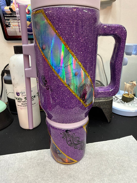 Purple Holographic Party