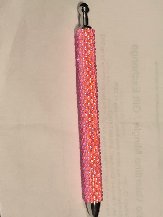 20oz Pink Mermaid Tears Stainless Steel Tumbler and Pen Combo