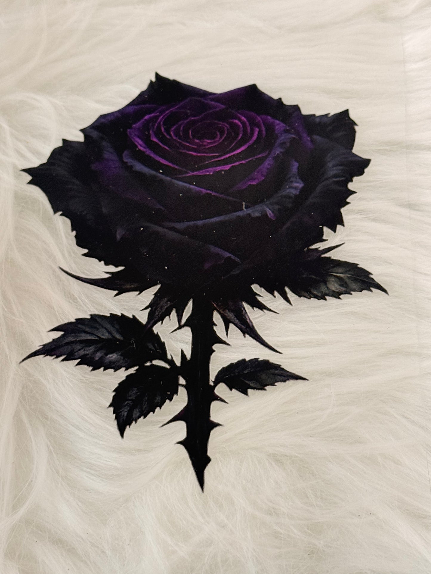 Gothic Rose - Purple/Black