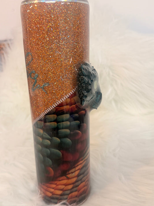 32oz Plump Stainless Dragon Tumbler
