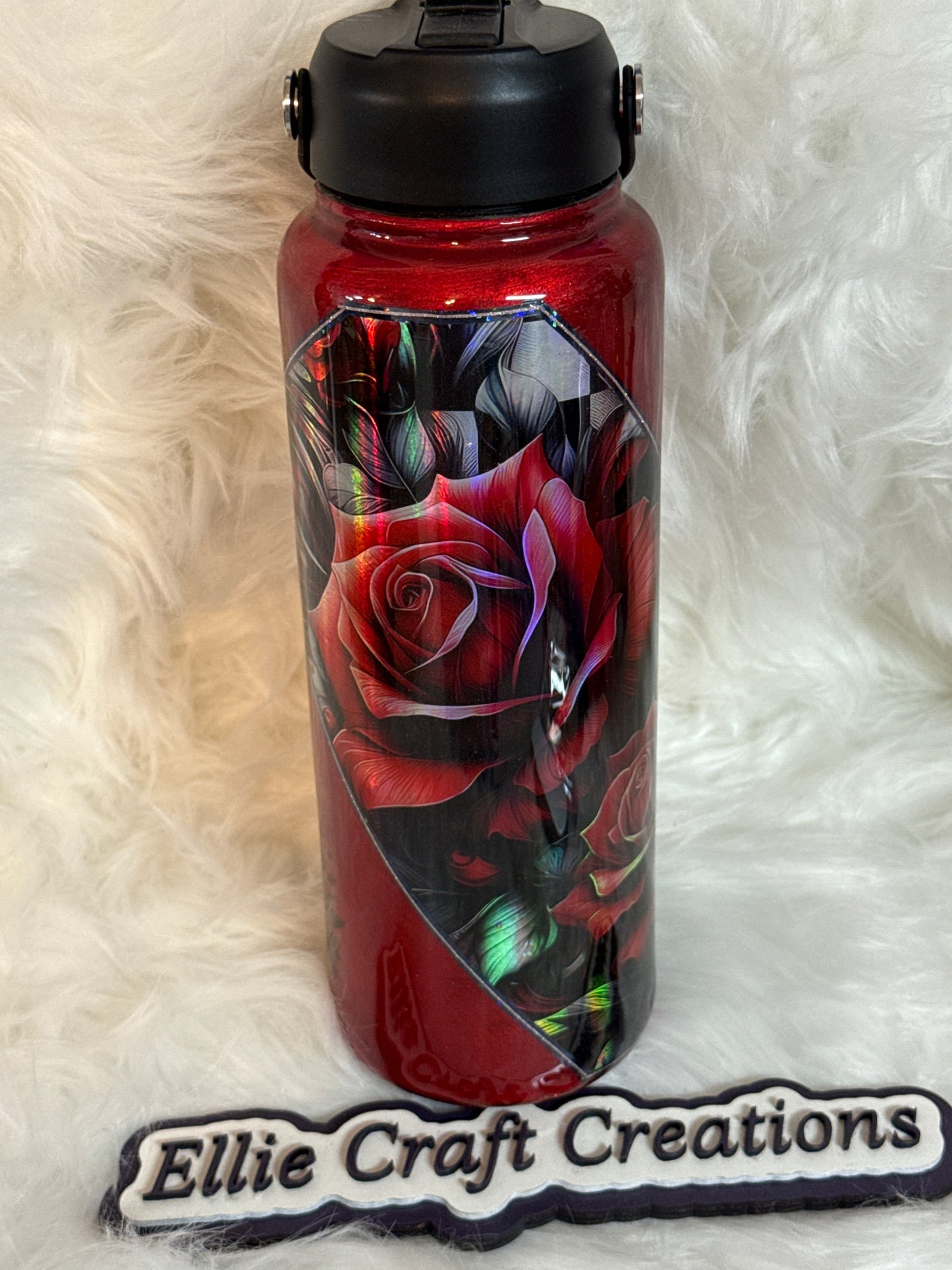 #2 40oz Hydro Red Rose