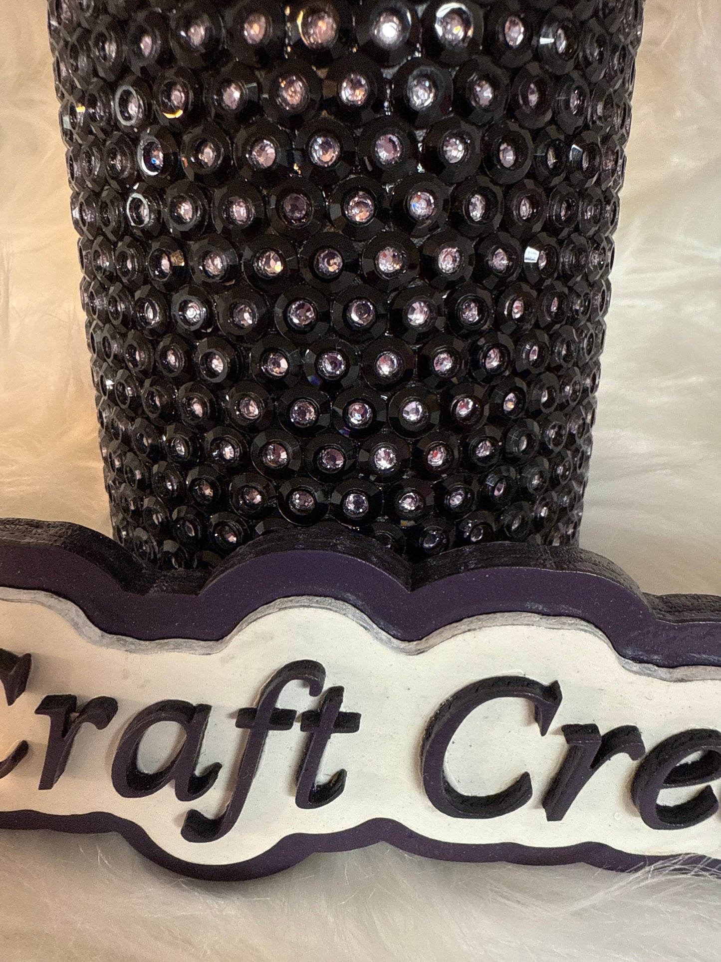#21 20oz Stainless Steel Black and Lavender Tumbler