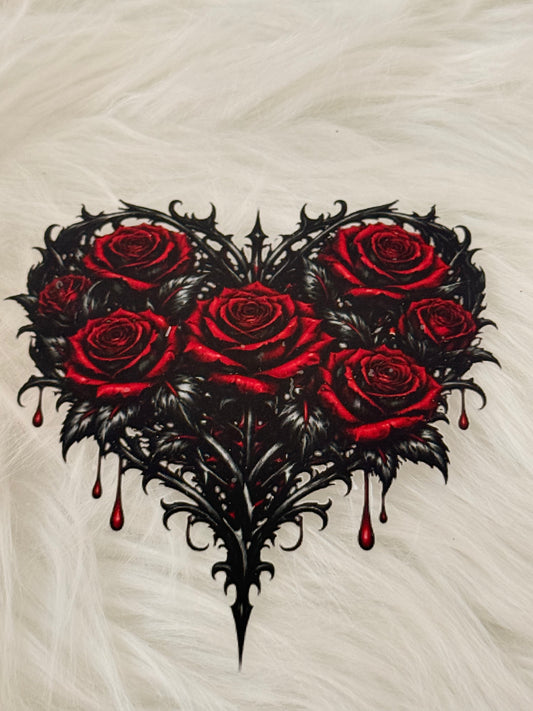 Red Roses and heart