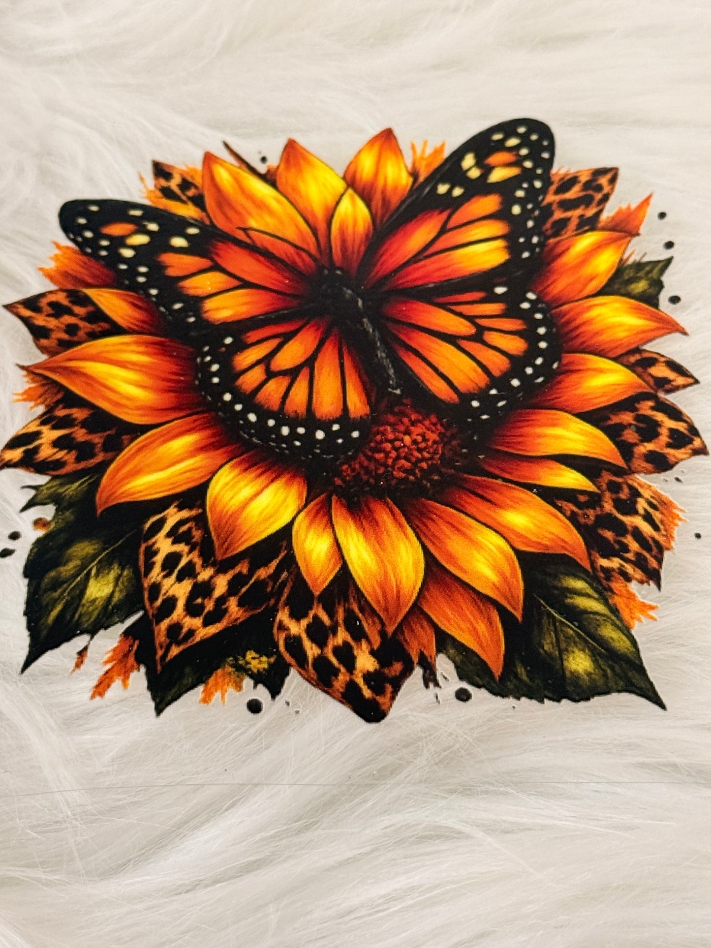 Sunflower Butterfly 1